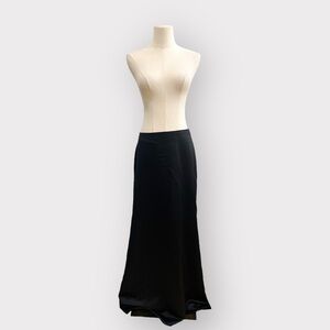 ALFRED SUNG Floor Length Black “Renaissance Skirt” (Sz 6)